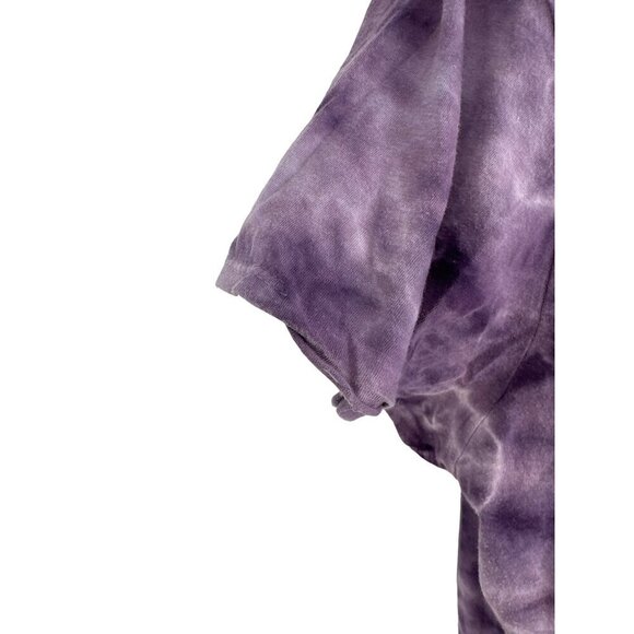 Harley Davidson Purple Tie Dye Double Sided Graphic Tee Size 2XL - Picture 4 of 9
